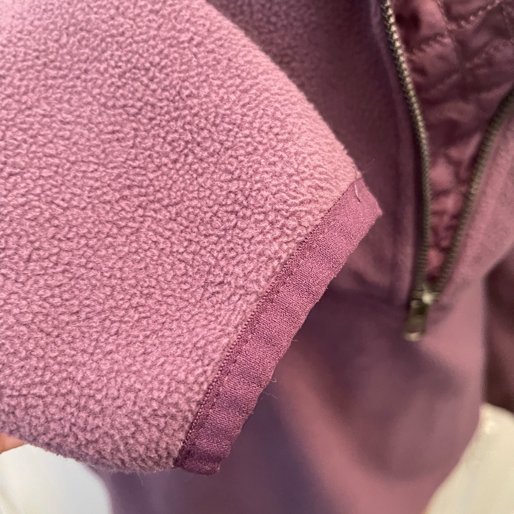 Columbia | Mauve Quilted Fleece Pullover - Picture 7 of 10